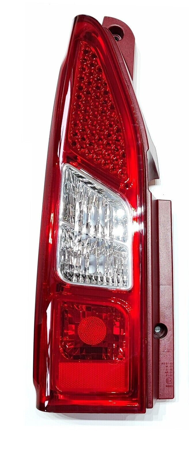 Feu arrière gauche pour Citroën Berlingo 2008-2012 version hayon rouge