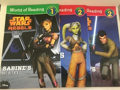 Three New Worlds of Reading Star Wars Rebels Reading Books