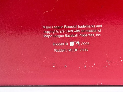 Minicasco Riddle 2006 vintage de los Washington Nationals con soporte - Imagen 5 de 5