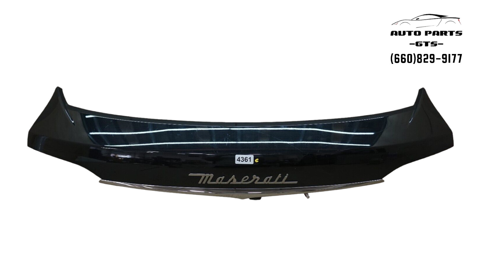 2016-2019 MASERATI LEVANTE REAR TRUNK LID GATE SPOILER WING OEM 670042733
