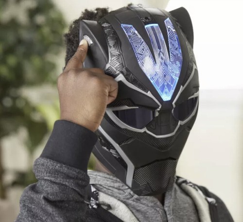 Marvel Black Panther Vibranium Power FX Mask for Costume and Role Play - 第 4/4 張圖片