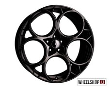 ALFA ROMEO R20 5x110 alloy wheels Black 4x20 inch 8.5j Stelvio Tonale Felgen