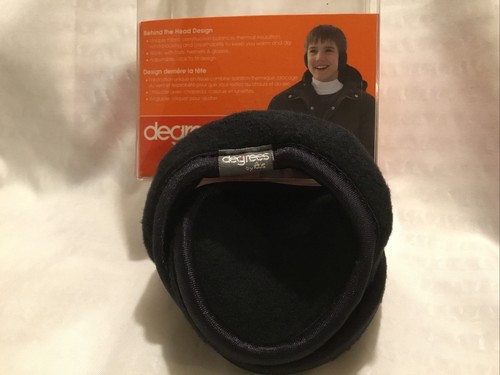 NIB * Degrees By 180s Youth / Kids Ear Warmers Fleece * Black or Camo * OSFM - Picture 3 of 6