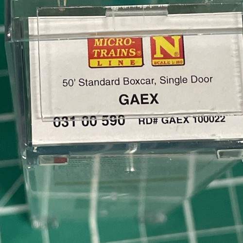 Neu! Spur N MT 031-00-590 50’ Boxcar GAEX 28,95 $ - Bild 12 von 12