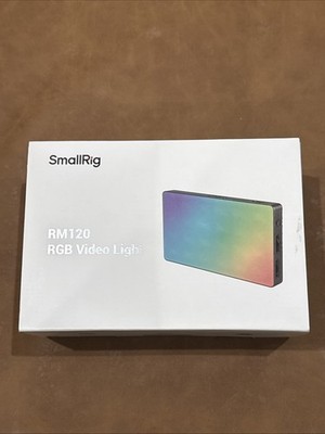 SmallRig RM120 Long-Battery-Life RGB Video Light for Photography Vlog 3808