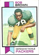 Bob Brown 1973 Topps #82 Rookie Green Bay Packers