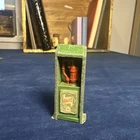 Vintage Castrol oil cabinet. 2-stroke oil dispenser. Possibly Dinky or Britains