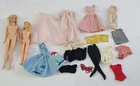 X-788 VINTAGE 1960/70'S MATTEL BARBIE AND SKIPPER WITH TAGGED CLOTHING