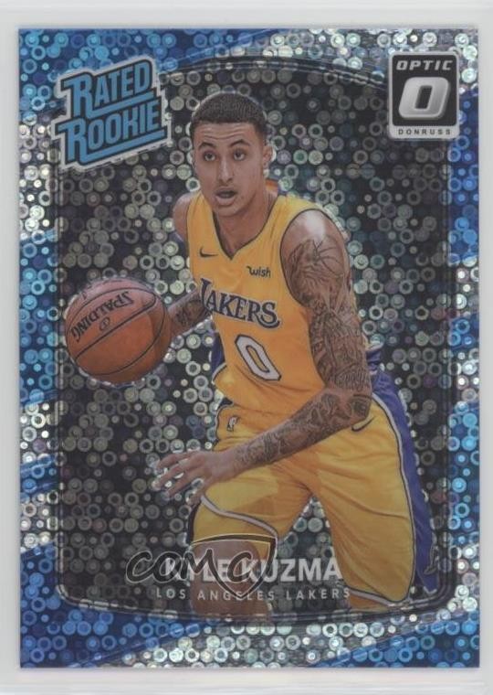 2017 Panini Donruss Optic Rated Rookie Fast Break Holo Prizm Kyle Kuzma #174 6fs