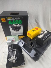 Kodak Carousel 4400 Slide Projector w/ Remote Extended Cord Zoom Lens Tested