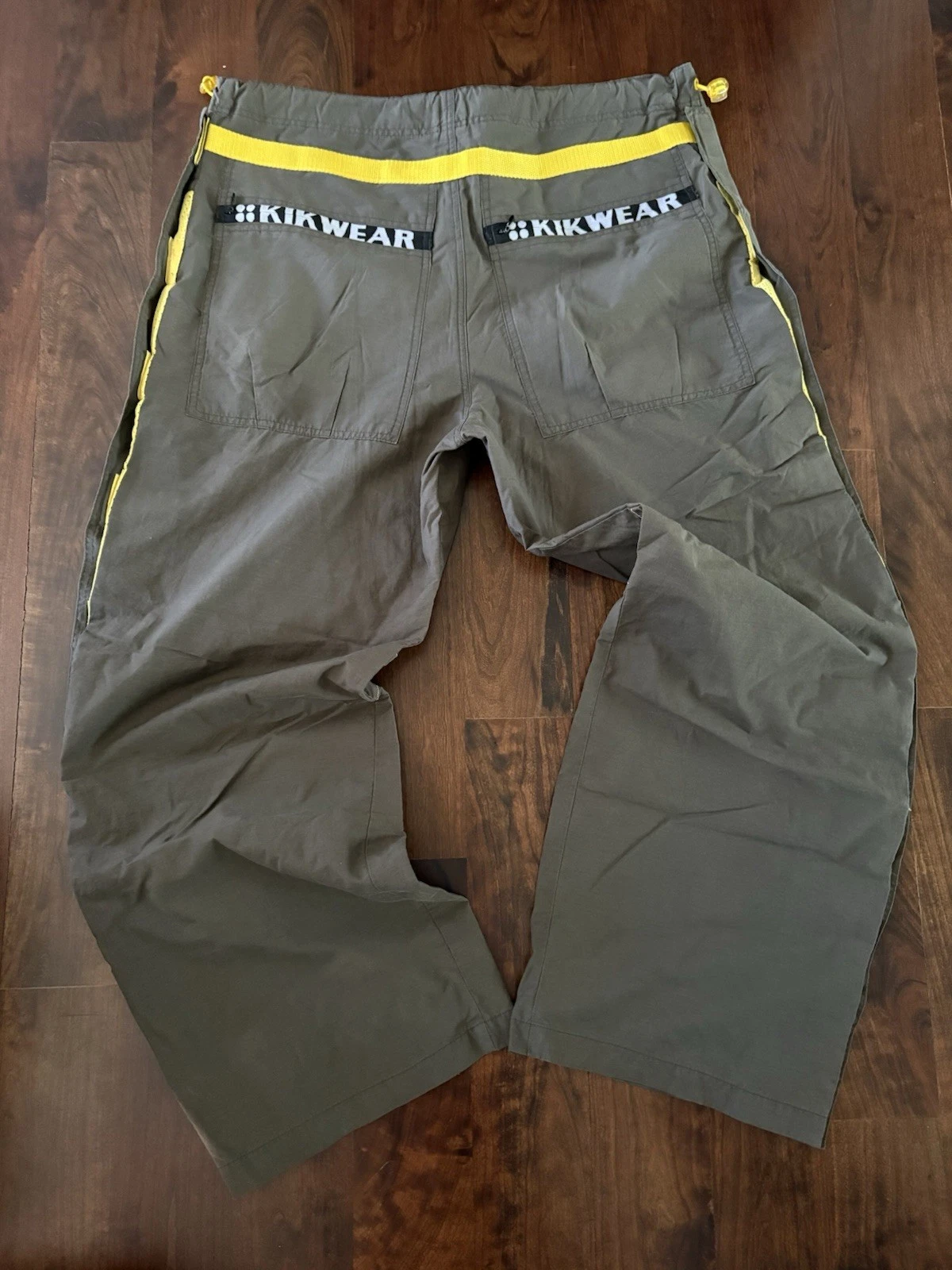 Kikwear Krypto Vintage Rave Skater Goth Cargo Pants Size Adjustable RARE!
Opens in a new window or t