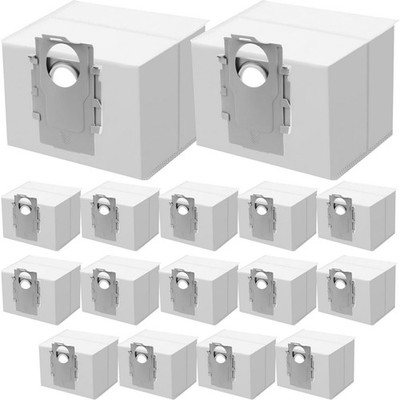 16 Pack Q7 Q5 Dust Bag for Roborock Q7 M5+, Q10 S5+/Q10 X5+, S8+, S8 Pro Ultra