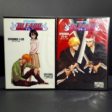 Bleach Uncut DVD Set 1 and 2 - Shonen Jump Original Series Viz Anime Release