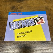 Batman Return Of The Joker Original Nintendo ...