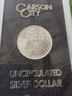 1882-CC Morgan Silver Dollar $1 Carson City Uncirculated Silver in Case