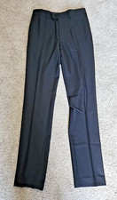 ASOS DESIGN Women s Tailored Trousers Black Size 28 NWT Work/Office/