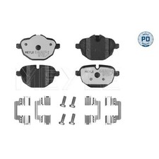 Satz Bremsbeläge Bremsklötze hinten für BMW I8 I12 X3 F25 G01 X4 F26 | 240500