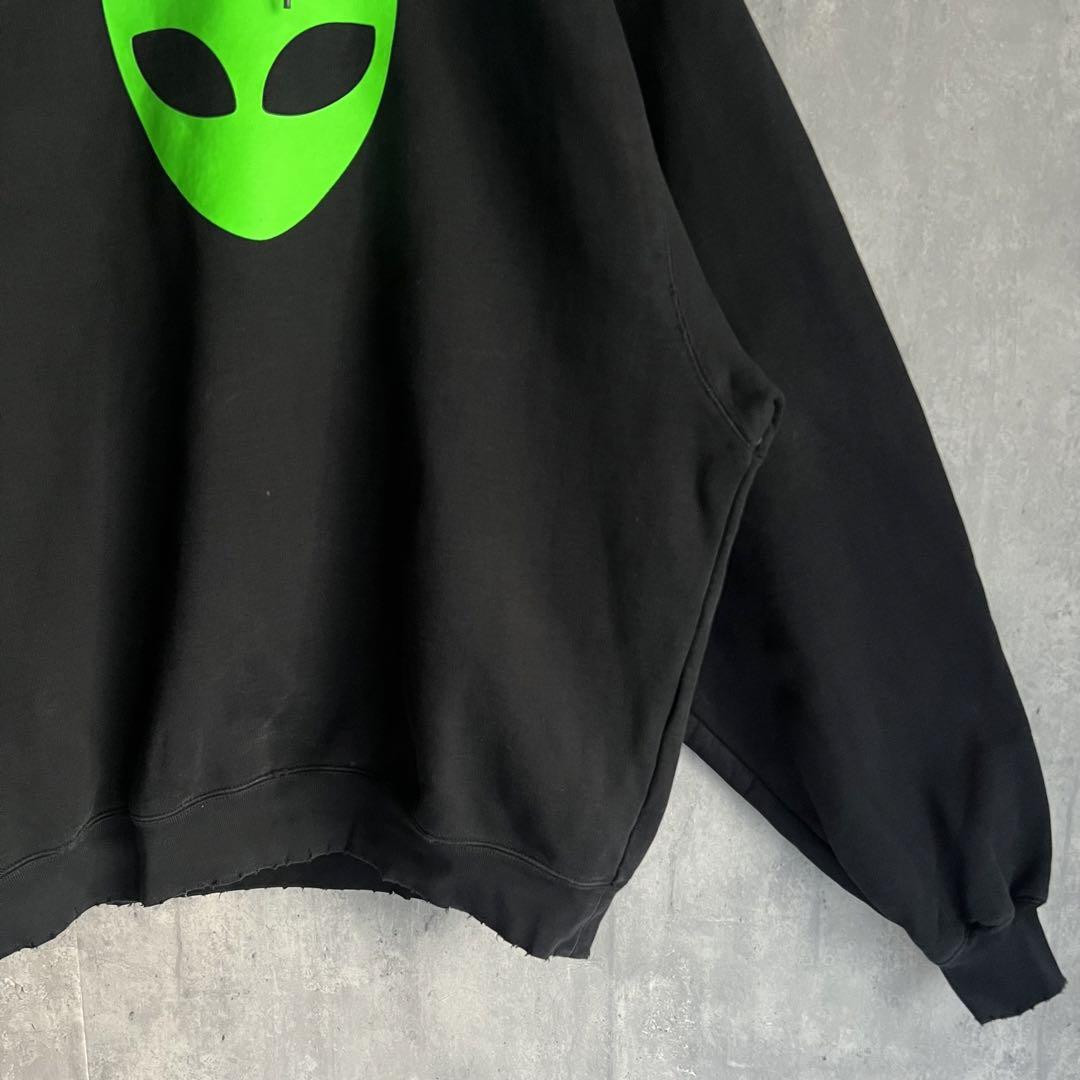 Balenciaga Black Alian Sport Hoodie Xxs | eBay 