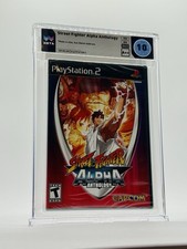 Street Fighter Alpha Anthology PlayStation 2 PS2 SEALED - WATA 10 A++