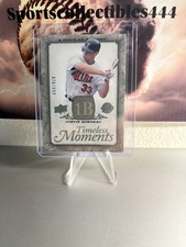 Justin Morneau 2008 Upper Deck Piece of History Timeless Moments 26/699 Twins