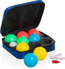 Glow in The Dark LED Day Night Lighted Bocce Ball Set Choose 107mm or 85mm