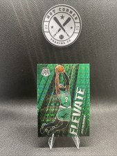 2020-21 Panini Mosaic - Elevate Jaylen Brown #8 Green Mosaic Prizm