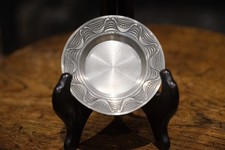 Vintage BM Br�drene Mylius Pewter Wine Coaster Norway Viking Design