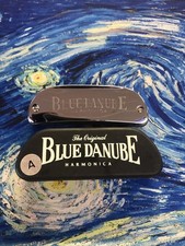 Original Blue Danube Harmonica Tested Working A