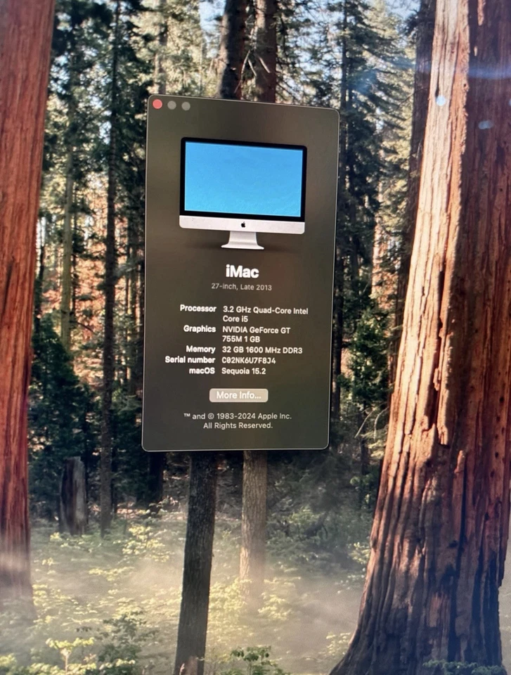 Apple iMac 27-Inch Desktop Computer with Retina Display - Image 2 of 3