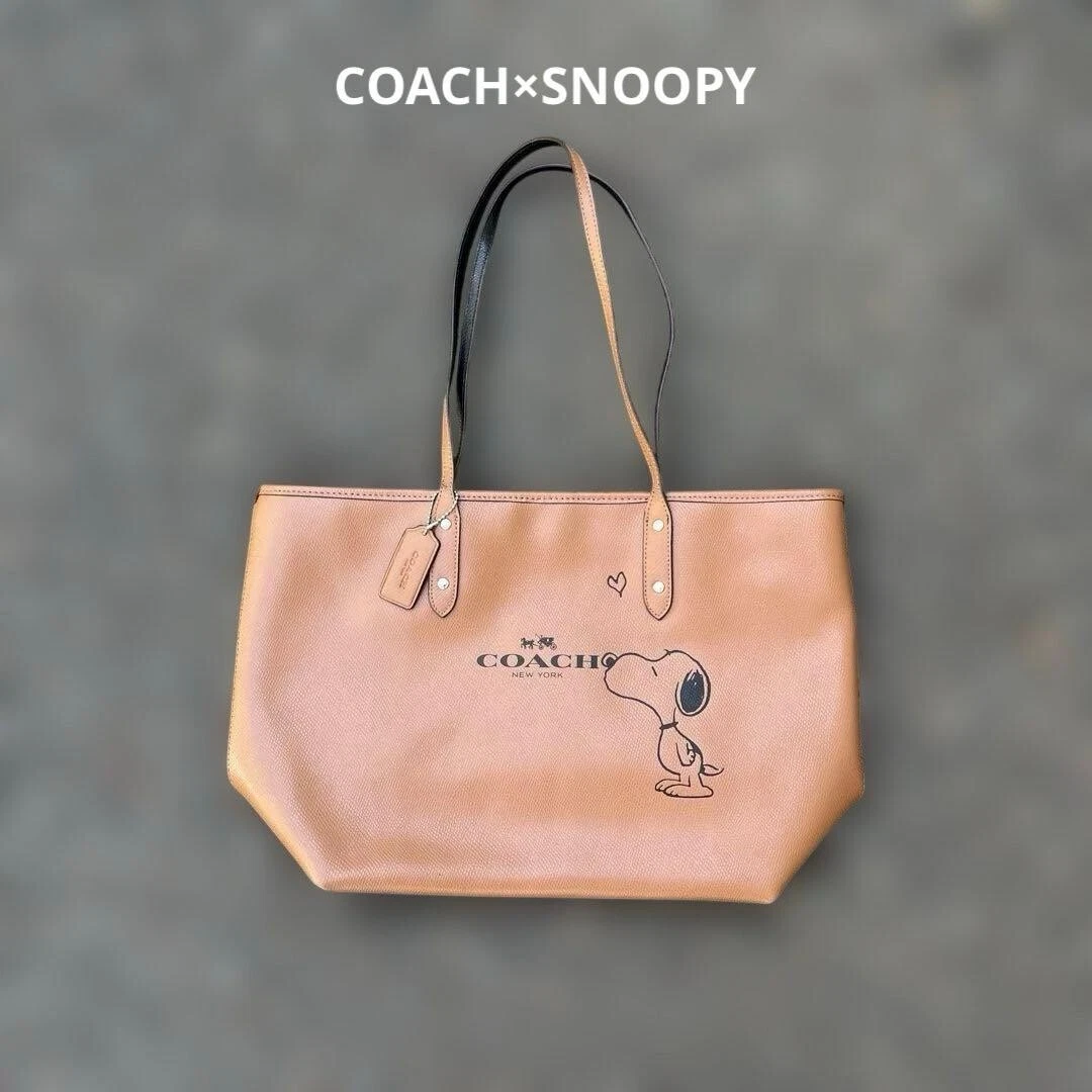 Coach Peanuts Tote Bags for Women for sale | eBay