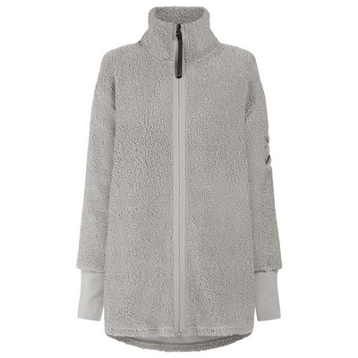 Didriksons Sally WNS Fleecejacke Damen Strickjacke Übergangsjacke Sweatjacke