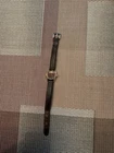 Vintage Seiko Ladies Quartz Watch With Brown Face, Brown Leather Band, Petite
