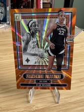 2025 Panini Donruss WNBA - Franchise Features A’ja Wilson #11 Orange Laser /399