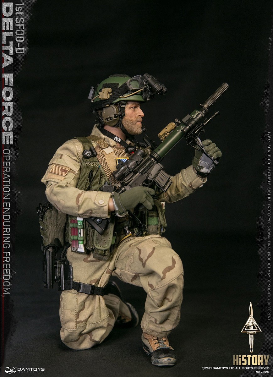 1/6 Scale Delta Force SFOD-D Operation Enduring Freedom - MINT IN