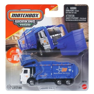 Matchbox - 2025 Working Rigs 9/16 Garbage King XL (BBJBX76)