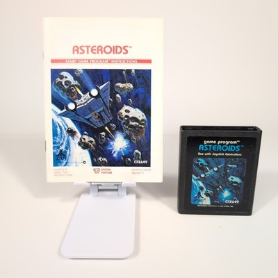 Asteroids 1981 Atari 2600 Manual Cartrige Only Retro Vintage Game Preowned