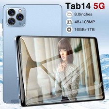 TAB 14 Android 12 Tablet 16GB 1TB 48MP 108MP Camera Smart Tablet PC