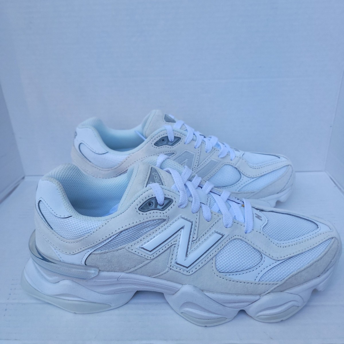 New Balance 9060 Gray White U906027Z Men's Size 10 D Sneakers No