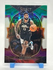 Paul George 2022-23 Panini Select Concourse Tri-Color Prizm #16 Clippers