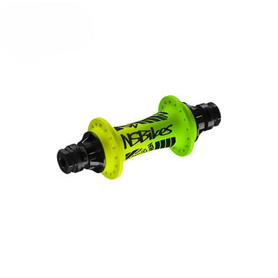 Fahrradräder - Naben Front Rotary 10 mm (36h) - Lime - Ns Bikes