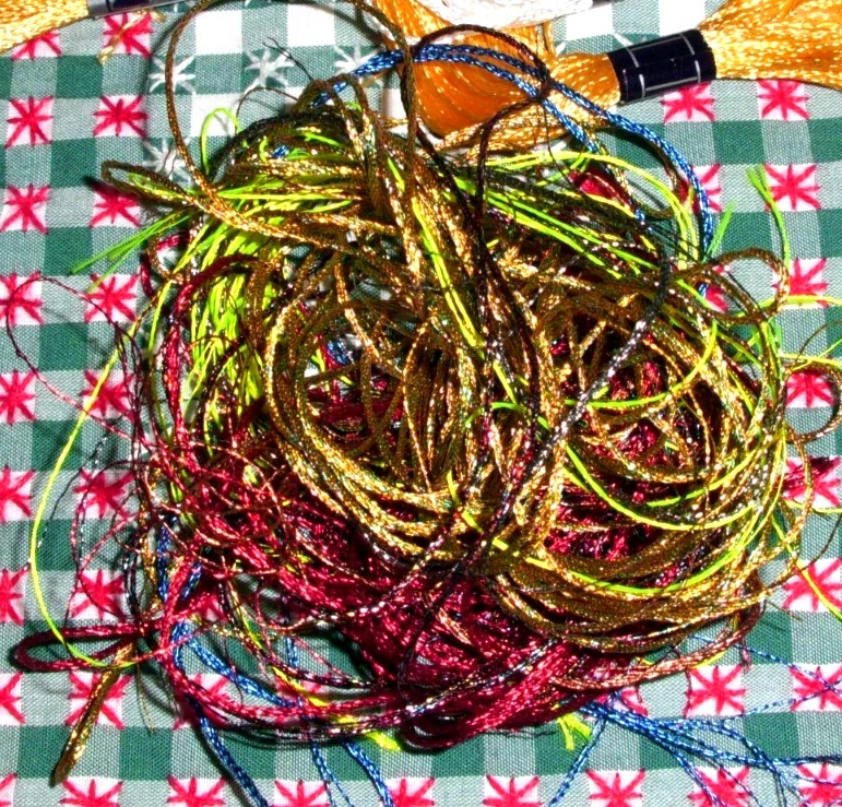 Misc Rayon + Misc Metallic Cross Stitch Threads - Image 2 of 3