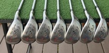 Ben Hogan Golf AHS Hybrid Iron Set 5-PW SW Right Handed Graphite Stiff Flex Used