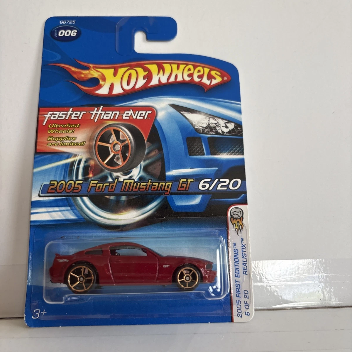 Hot Wheels Ford Mustang GT Hot Wheels First Editions Contemporary