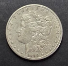 1890-CC Morgan Dollar, VF Cleaned