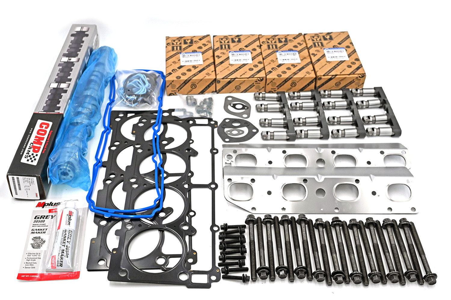COMP CAM XFI 226/234 Camshaft HELLCAT Lifters Install Kit 2009-22 Dodge 5.7 HEMI