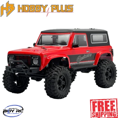 Hobby Plus CR18P V3 Rushmore Brushless 4x4 RTR Crawler Red RC Car Truck - Image 1 of 4