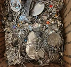 3 Pounds Jewelry Costume Vintage Mix LBS  necklaces bracelets pins rings etc lbs