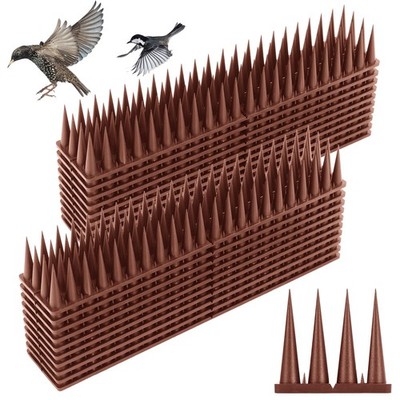 Bird Spikes, 18.7 Feet Bird Guard Spikes for Squirrel Cat Raccoon and Other S...