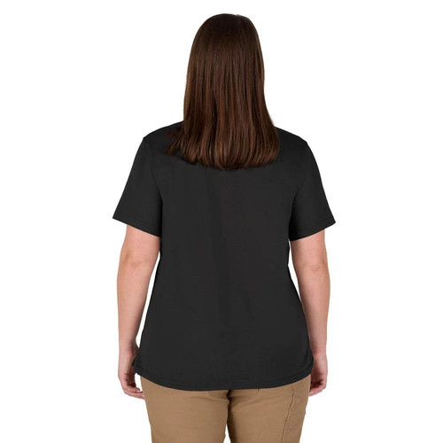 Milwaukee Womens Gridironpocket T-Shirt, Short Sleeve, Black Medium - Picture 7 of 7