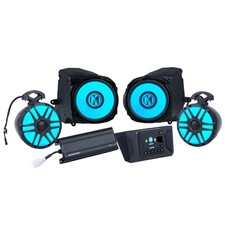 Memphis Audio RZRPROPAK4 PAK4 Amplified 4 Speaker, Stereo and Amp Direct Fit ...